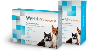 WeNefro ADVANCED, available in oral suspension and tablets.